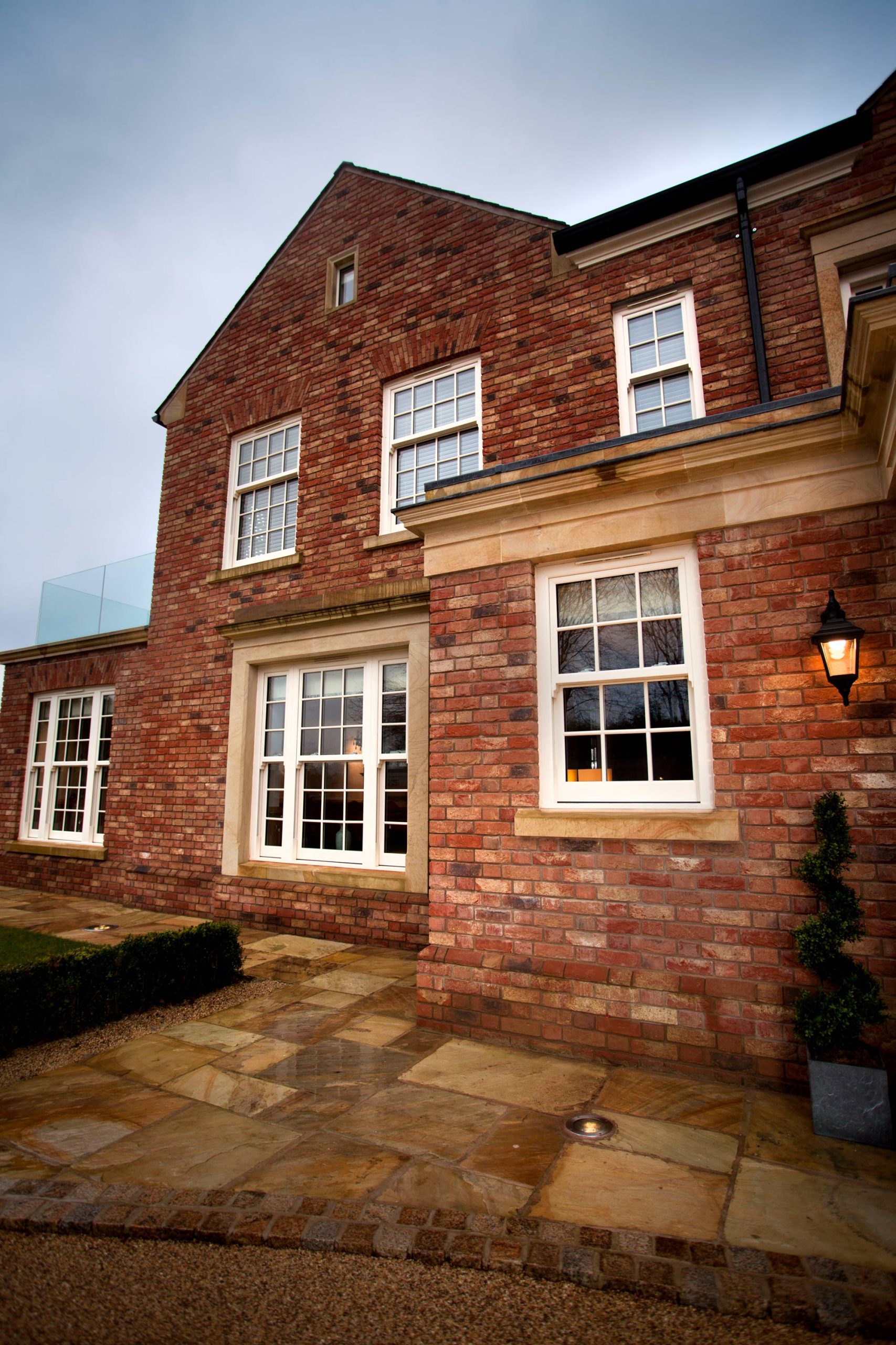 White Vertical Sliding Windows Buckinghamshire, Berkshire
